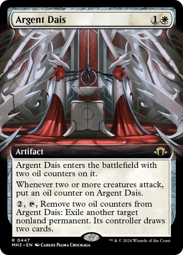 Argent Dais (Extended Art) [Modern Horizons 3] - Destination Retro