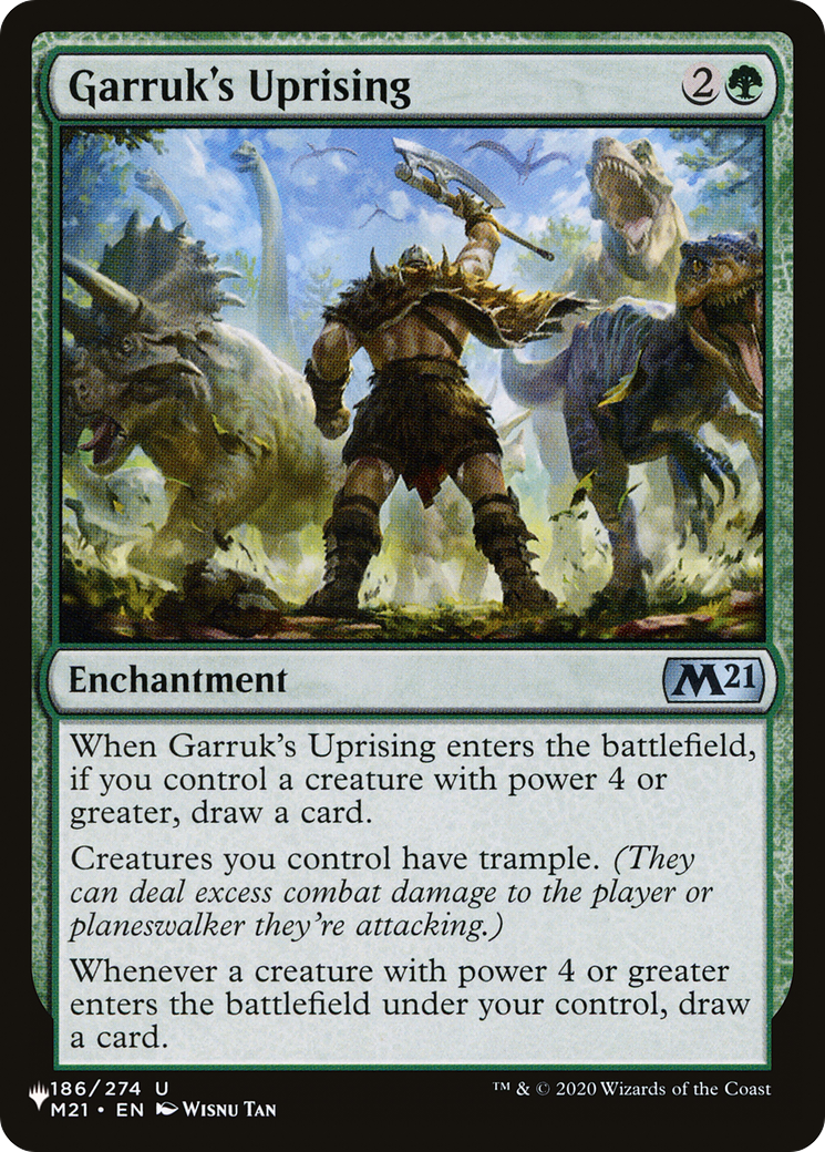 Garruk's Uprising [The List] - Destination Retro