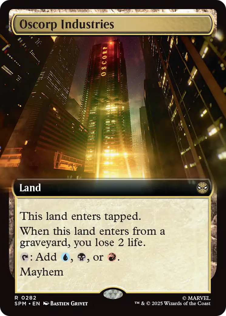 Oscorp Industries (Extended Art) [Marvel's Spider-Man] - Destination Retro