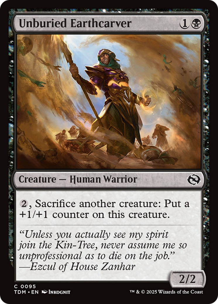 Unburied Earthcarver [Tarkir: Dragonstorm] - Destination Retro