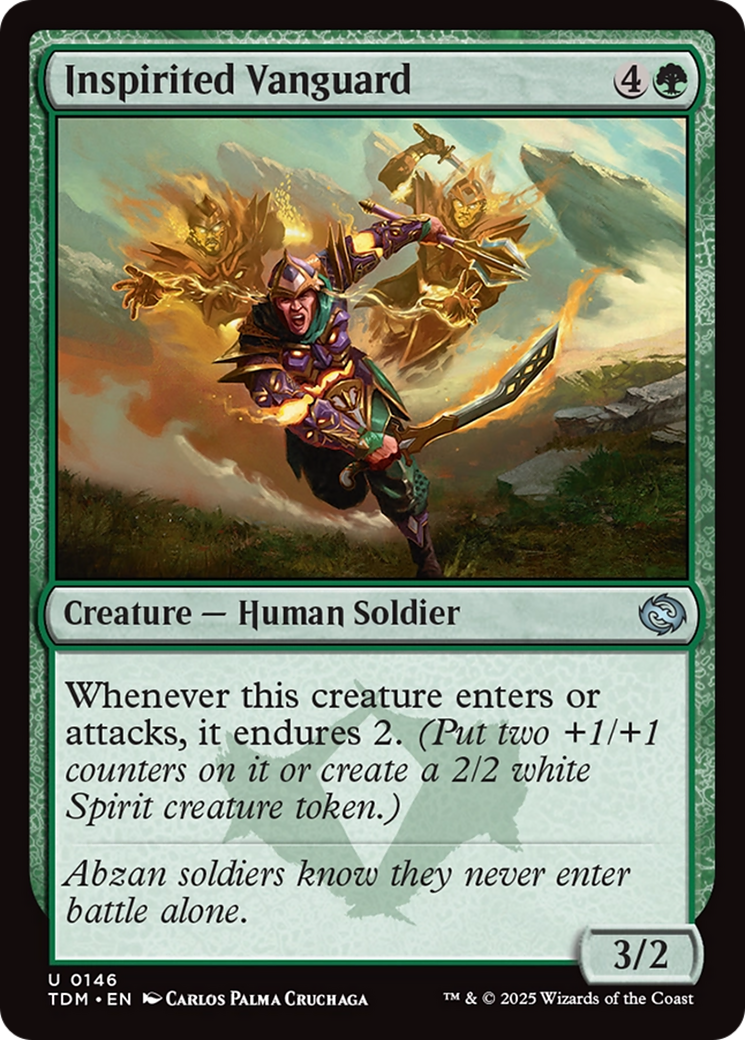 Inspirited Vanguard [Tarkir: Dragonstorm] - Destination Retro