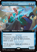 Pensive Professor (Extended Art) [Secrets of Strixhaven] - Destination Retro
