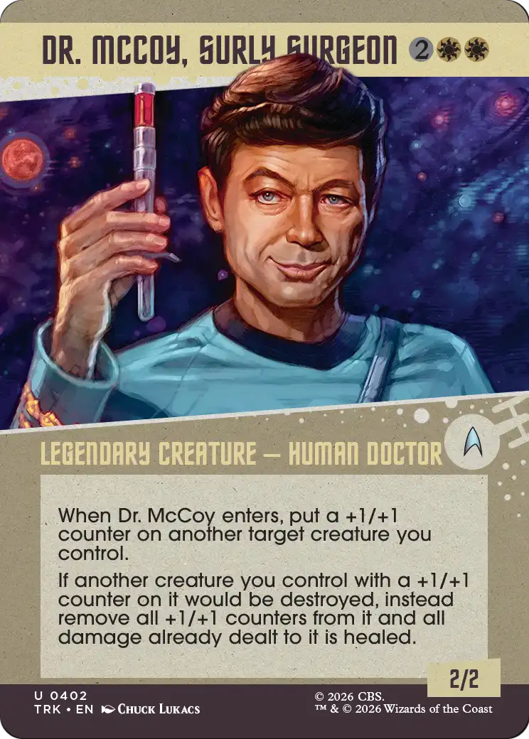 Dr. McCoy, Surly Surgeon (Showcase) [Star Trek] - Destination Retro
