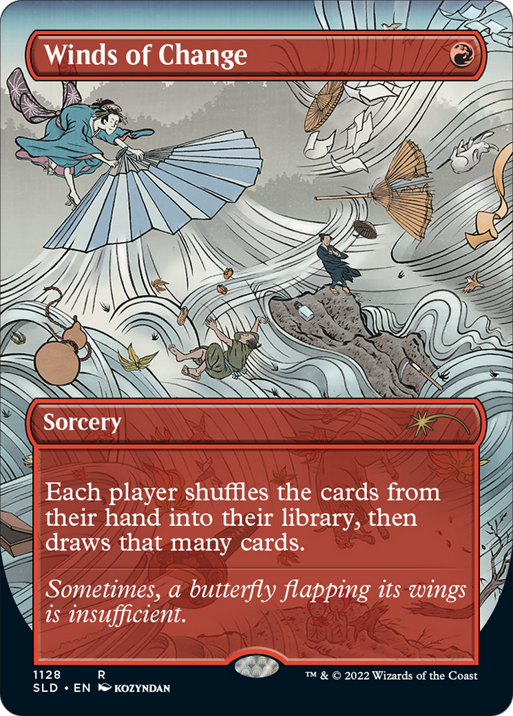 Winds of Change (Borderless) [Secret Lair Drop Series] - Destination Retro