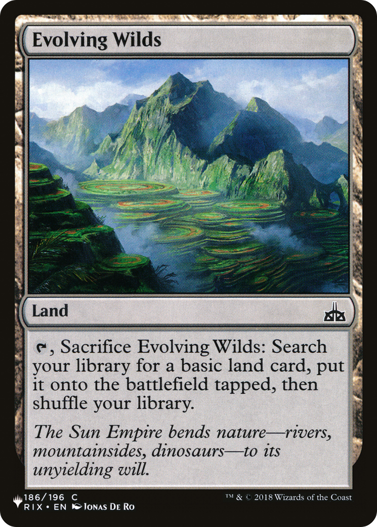 Evolving Wilds [Secret Lair: From Cute to Brute] - Destination Retro