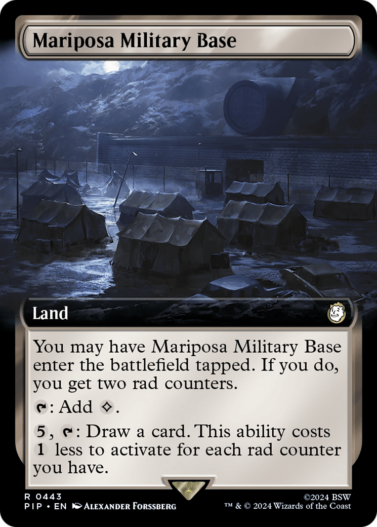 Mariposa Military Base (Extended Art) [Fallout] - Destination Retro
