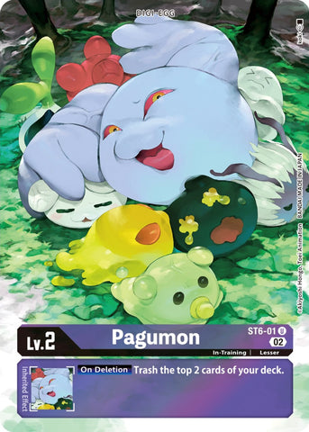 Pagumon [ST6-01] (Alternate Art) [Starter Deck: Beelzemon Advanced Deck Set] - Destination Retro