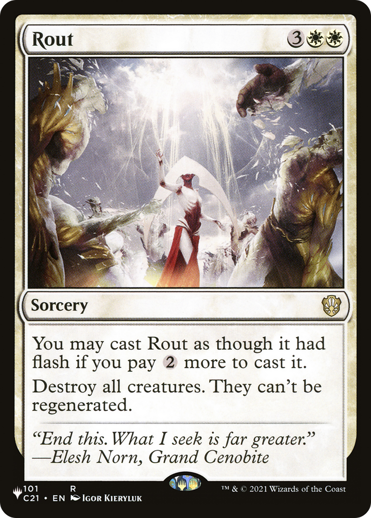 Rout (C21) [The List] - Destination Retro