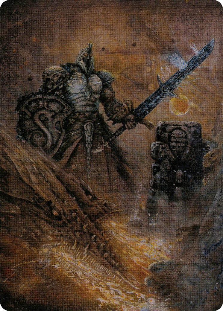 Dakkon, Shadow Slayer Art Card (48) [Modern Horizons 2 Art Series] - Destination Retro