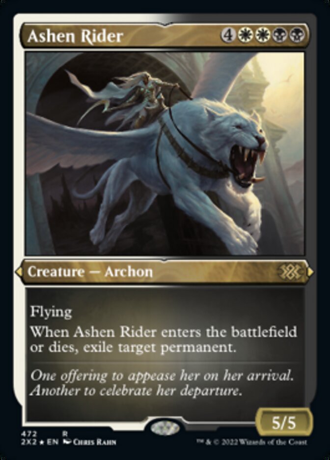 Ashen Rider (Foil Etched) [Double Masters 2022] - Destination Retro
