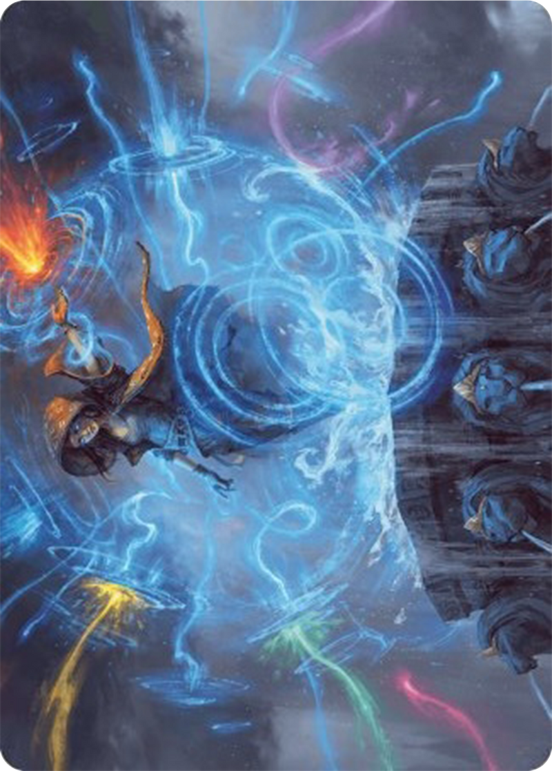 Flusterstorm Art Card [Modern Horizons 3 Art Series] - Destination Retro