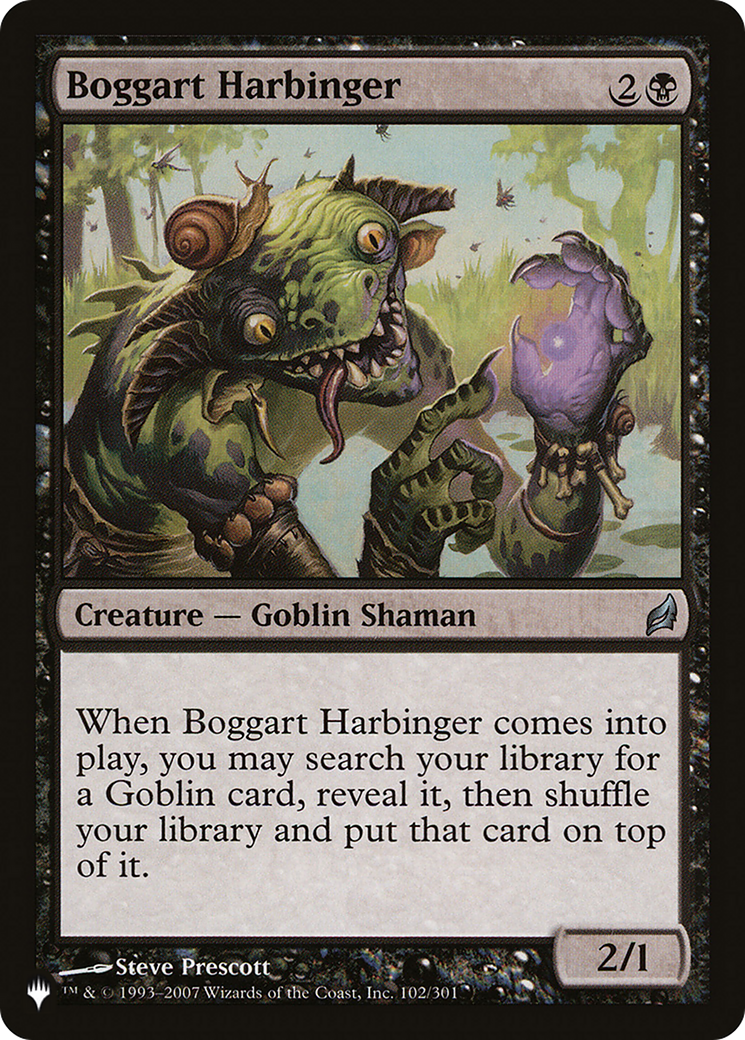 Boggart Harbinger [The List] - Destination Retro