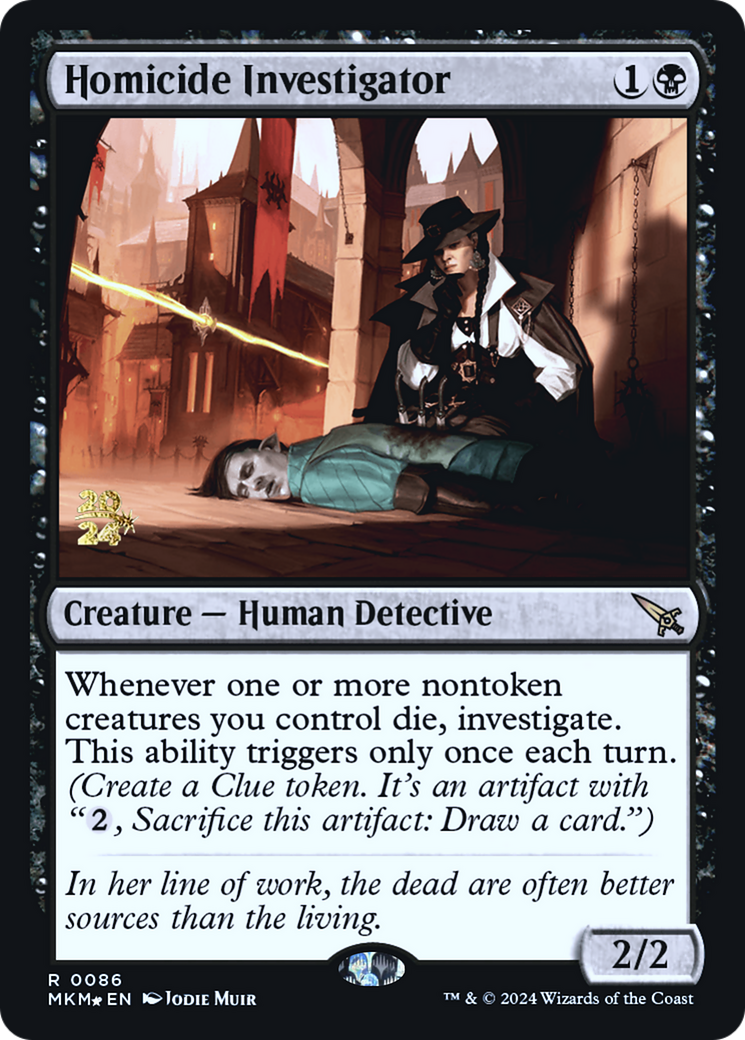 Homicide Investigator [Murders at Karlov Manor Prerelease Promos] - Destination Retro