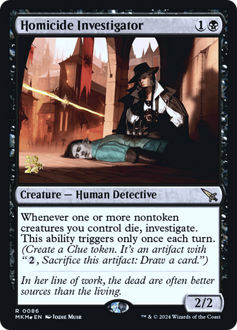 Homicide Investigator [Murders at Karlov Manor Prerelease Promos] - Destination Retro