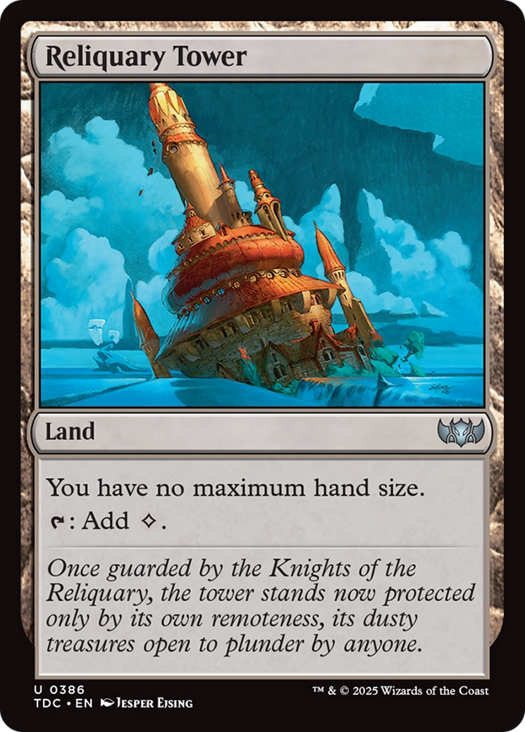 Reliquary Tower [Tarkir: Dragonstorm Commander] - Destination Retro