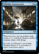 Efficient Construction [Commander Masters] - Destination Retro