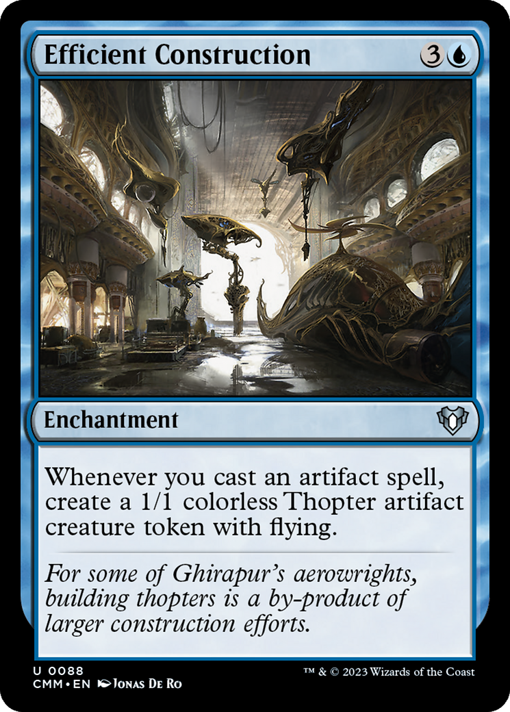 Efficient Construction [Commander Masters] - Destination Retro