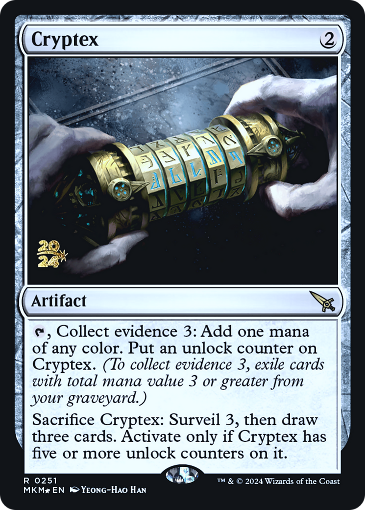 Cryptex [Murders at Karlov Manor Prerelease Promos] - Destination Retro