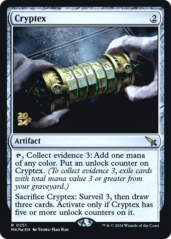 Cryptex [Murders at Karlov Manor Prerelease Promos] - Destination Retro