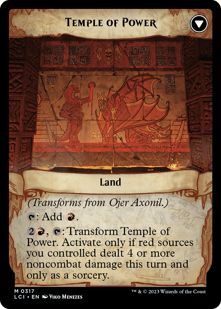 Ojer Axonil, Deepest Might // Temple of Power (Showcase) [The Lost Caverns of Ixalan] - Destination Retro