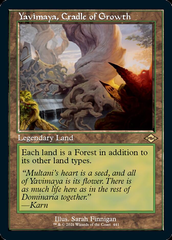 Yavimaya, Cradle of Growth (Retro) [Modern Horizons 2] - Destination Retro