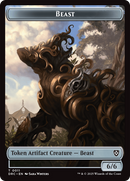 Beast (0010) // Beast (0011) Double-Sided Token [Aetherdrift Commander] - Destination Retro