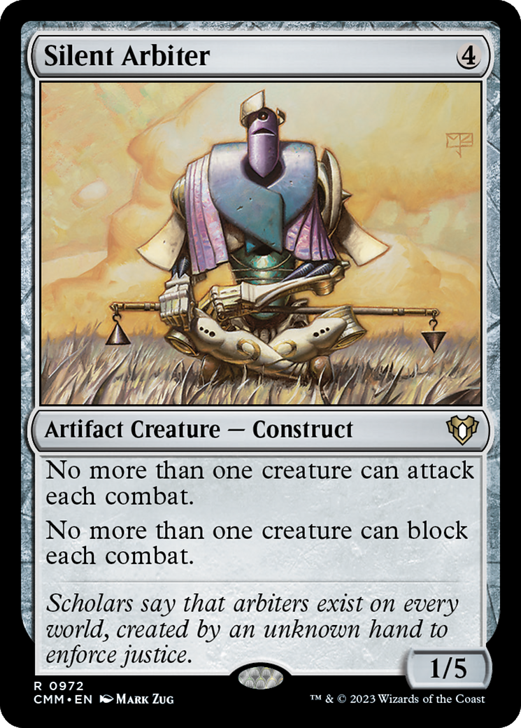 Silent Arbiter [Commander Masters] - Destination Retro