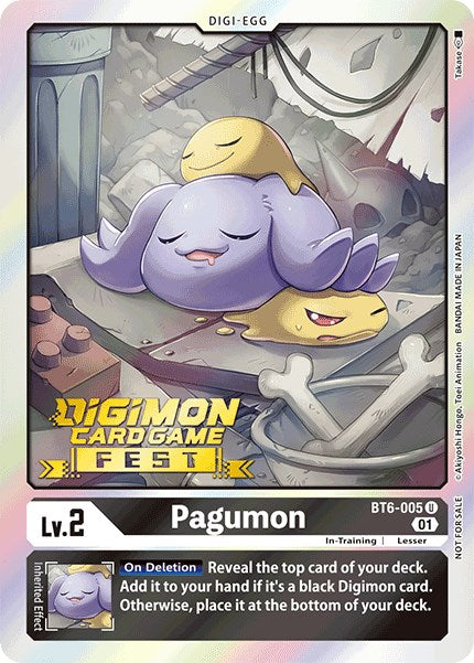 Pagumon [BT6-005] (Digimon Card Game Fest 2022) [Double Diamond Promos] - Destination Retro