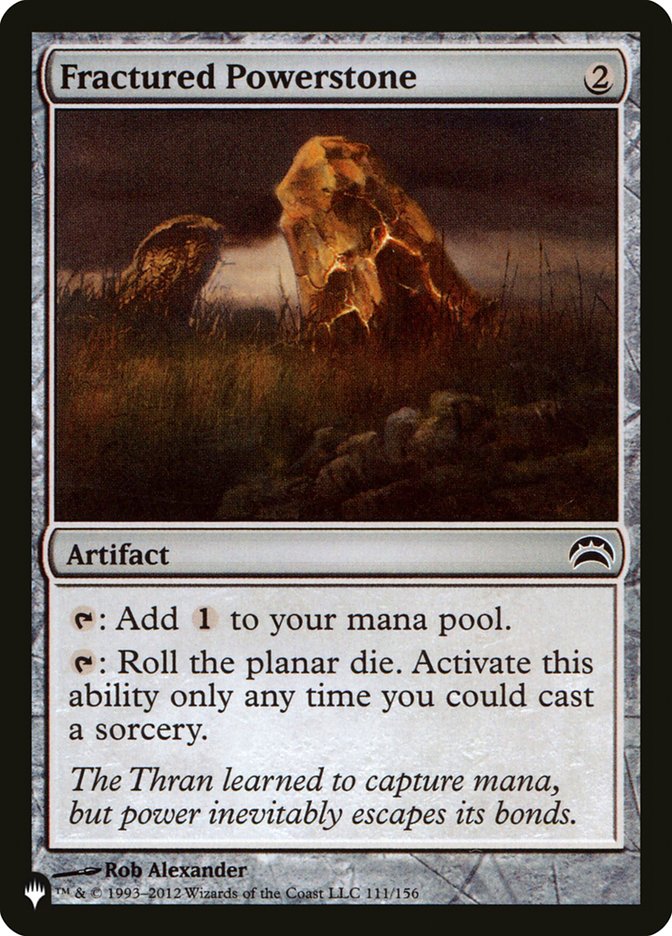 Fractured Powerstone [The List] - Destination Retro