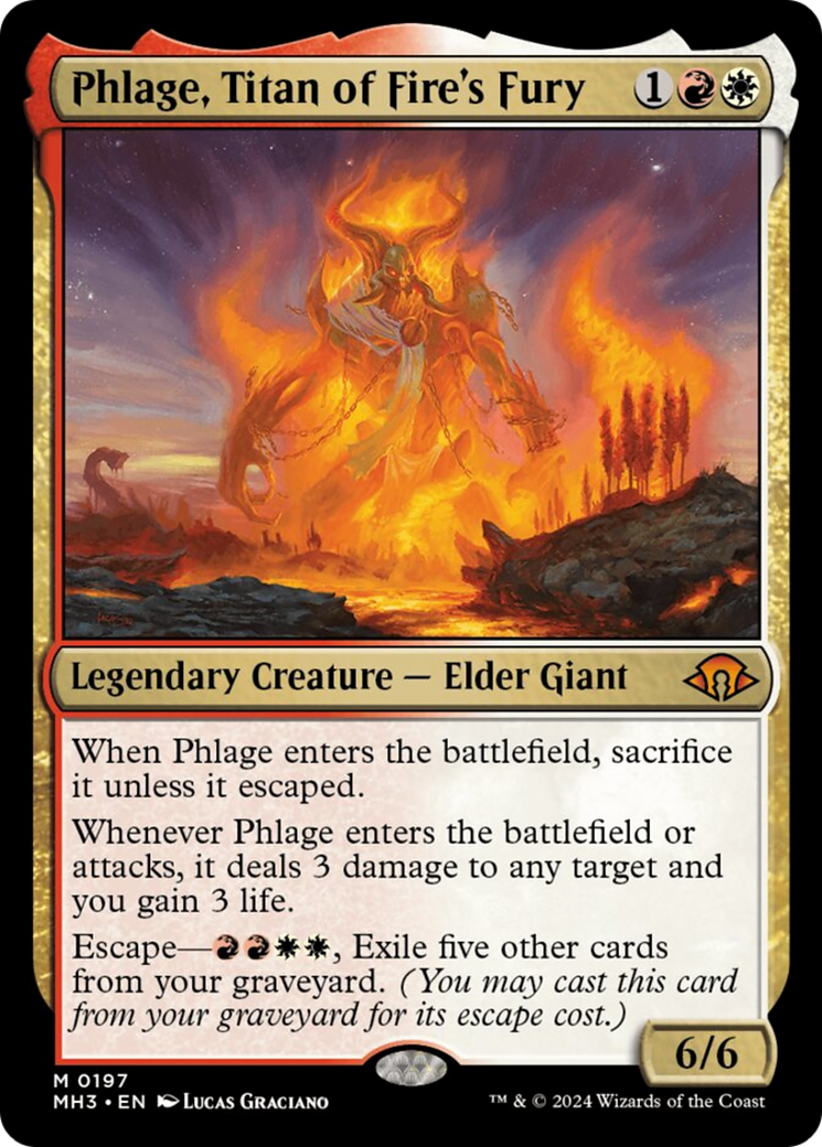 Phlage, Titan of Fire's Fury [Modern Horizons 3] - Destination Retro