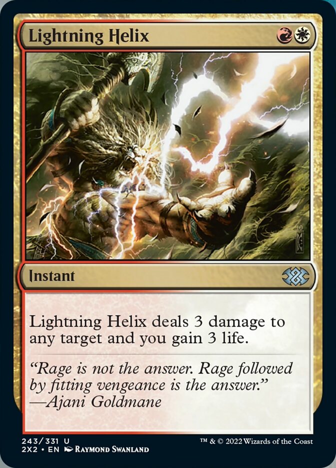 Lightning Helix [Double Masters 2022] - Destination Retro