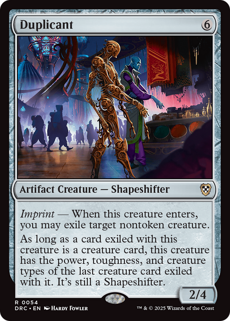 Duplicant [Aetherdrift Commander] - Destination Retro