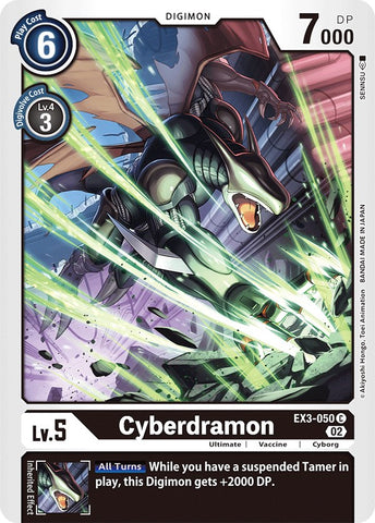 Cyberdramon [EX3-050] [Draconic Roar] - Destination Retro
