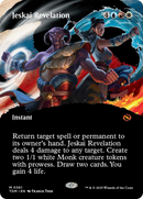 Jeskai Revelation (Borderless) [Tarkir: Dragonstorm] - Destination Retro