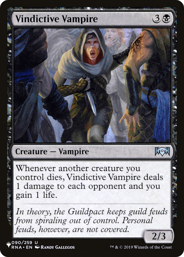 Vindictive Vampire [The List] - Destination Retro