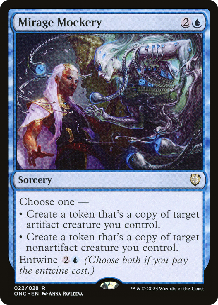 Mirage Mockery [Phyrexia: All Will Be One Commander] - Destination Retro