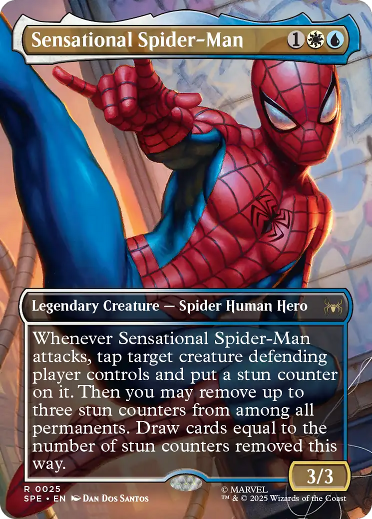 Sensational Spider-Man (Borderless) [Marvel's Spider-Man: Eternal-Legal] - Destination Retro
