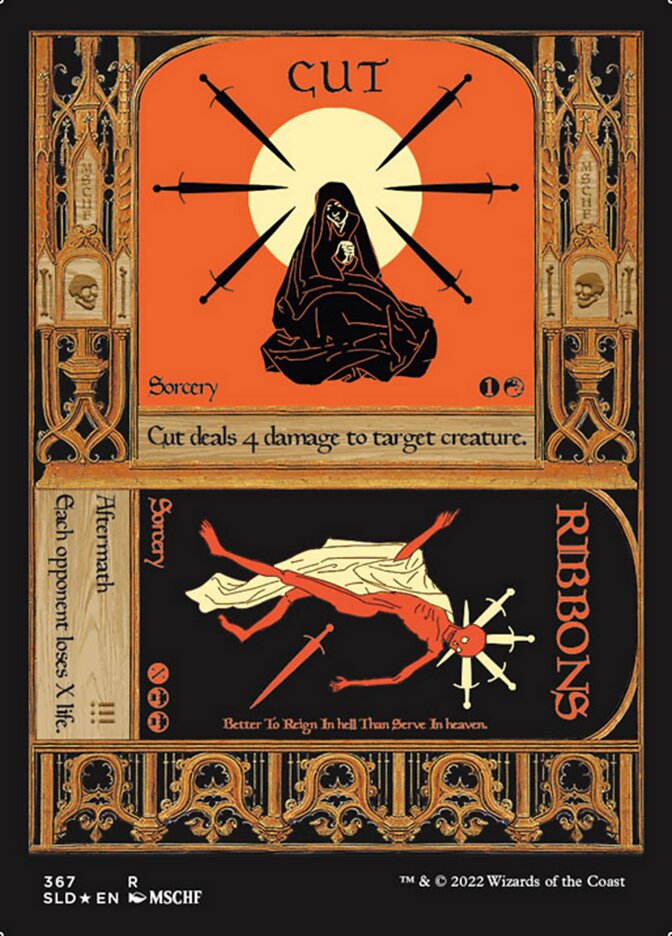 Cut // Ribbons (Foil Etched) [Secret Lair Drop Series] - Destination Retro