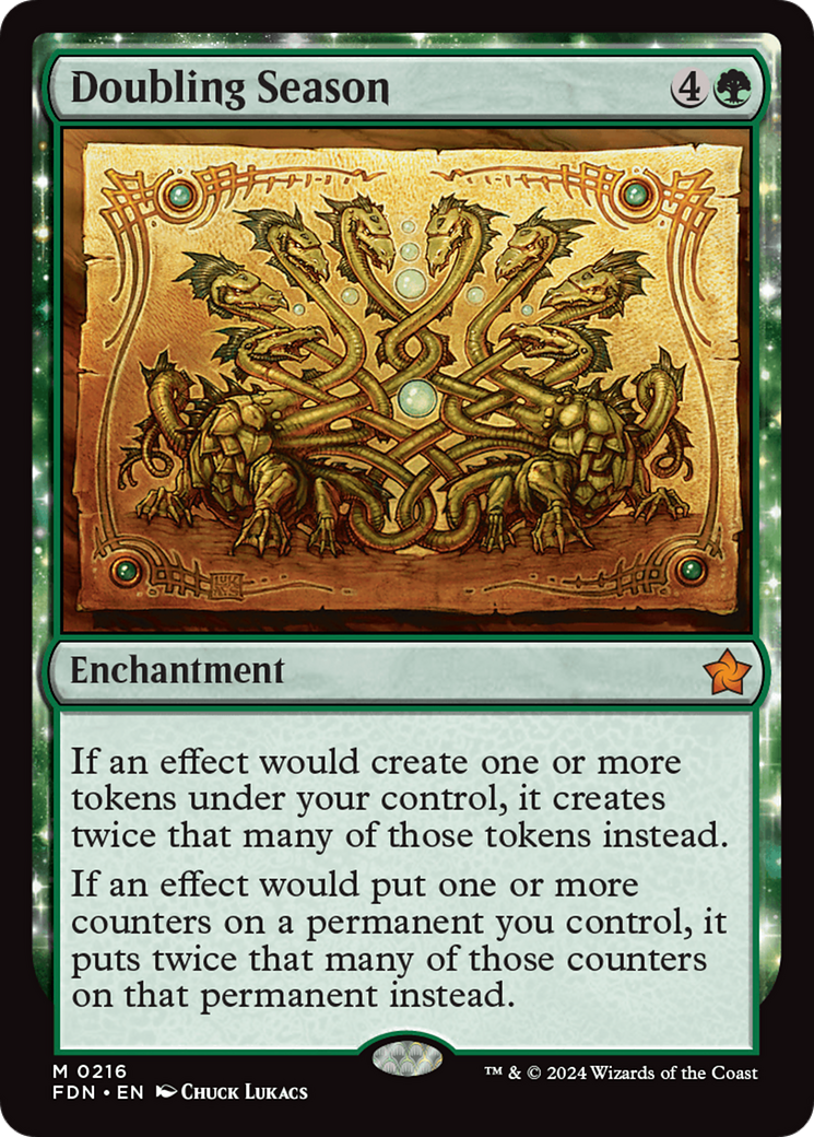 Doubling Season [Foundations] - Destination Retro