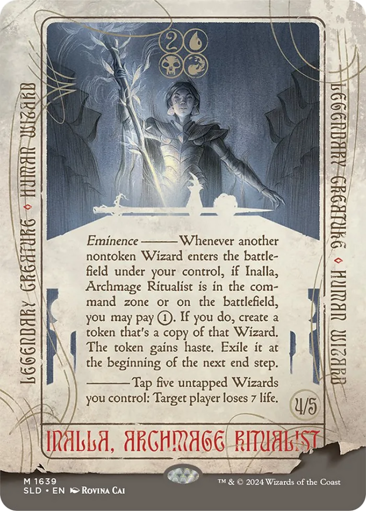 Inalla, Archmage Ritualist [Secret Lair Drop Series] - Destination Retro