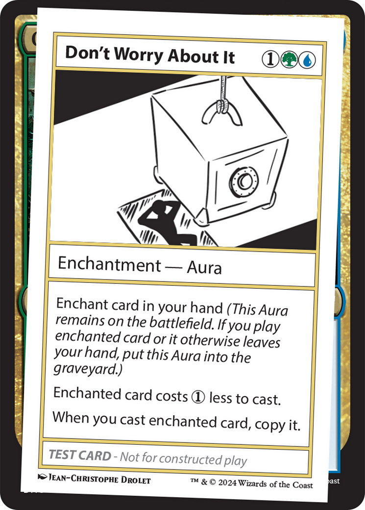 Don't Worry About It [Mystery Booster 2 Playtest Cards] - Destination Retro