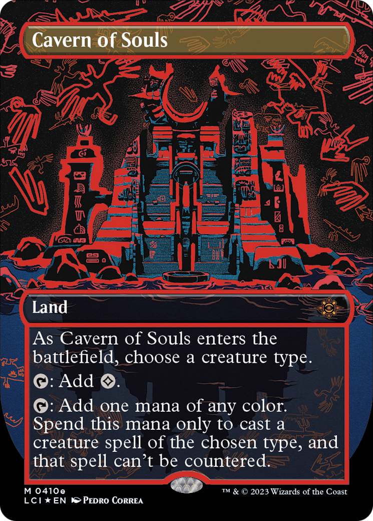 Cavern of Souls (0410e) (Borderless) [The Lost Caverns of Ixalan] - Destination Retro