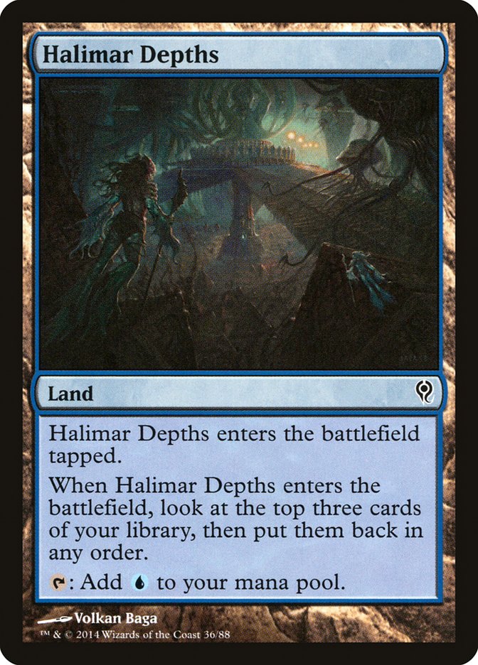 Halimar Depths [Duel Decks: Jace vs. Vraska] - Destination Retro