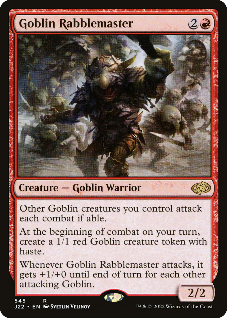 Goblin Rabblemaster [Jumpstart 2022] - Destination Retro