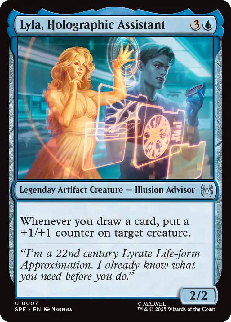 Lyla, Holographic Assistant [Marvel's Spider-Man: Eternal-Legal] - Destination Retro