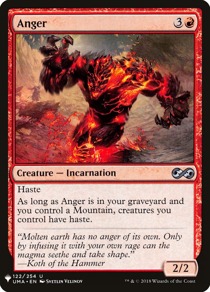 Anger [Mystery Booster] - Destination Retro
