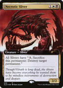 Necrotic Sliver (Extended Art) [Secret Lair Drop Promos] - Destination Retro