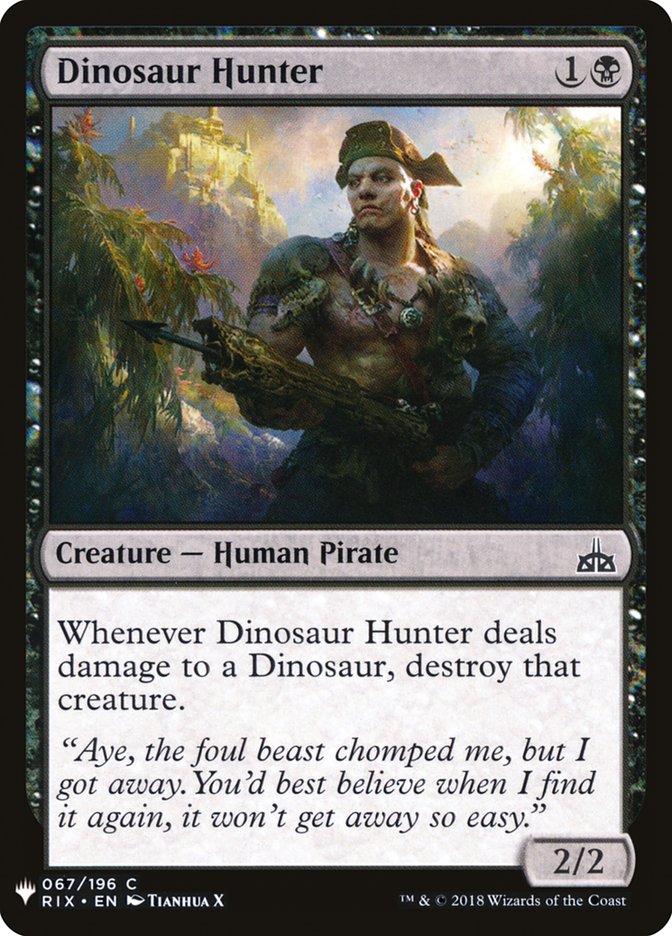 Dinosaur Hunter [Mystery Booster] - Destination Retro
