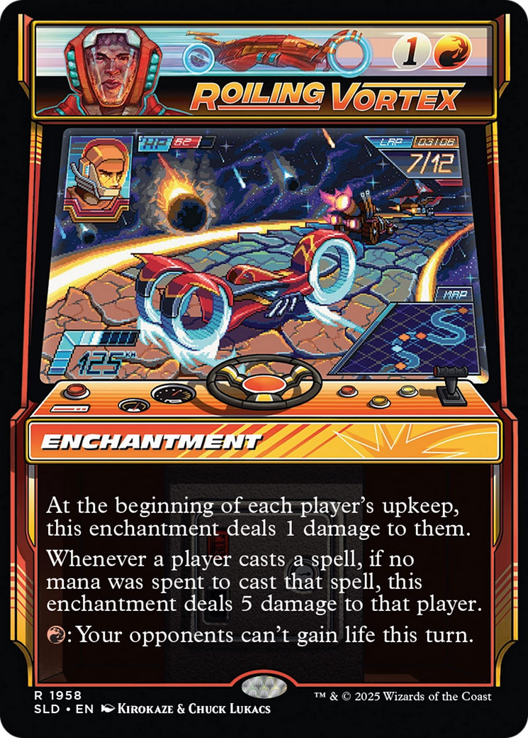 Roiling Vortex (Rainbow Foil) [Secret Lair Drop Series] - Destination Retro