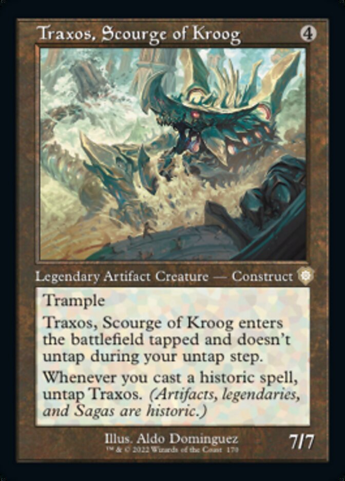 Traxos, Scourge of Kroog (Retro) [The Brothers' War Commander] - Destination Retro